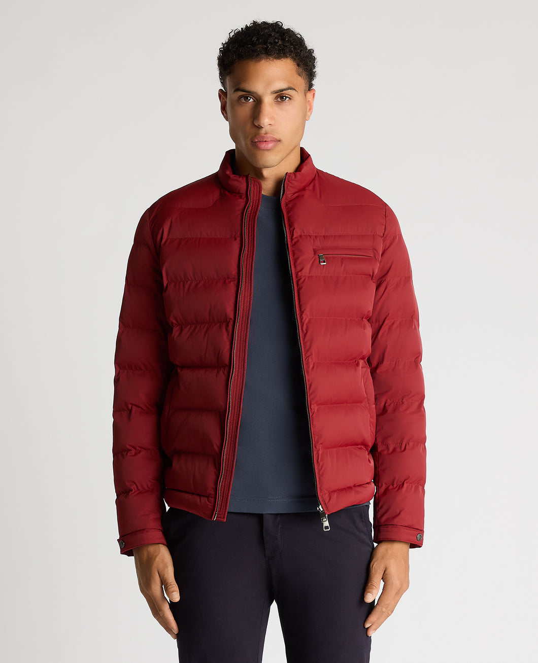 80750/Kaleb                Quilted Jkt 66 Red