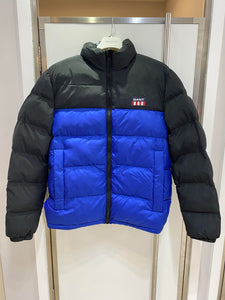 D2 Colour Block Puffa Jkt College Blue