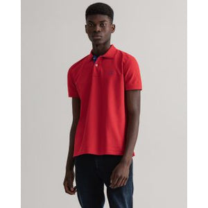 GANT Contrast Collar Piqué Polo Shirt