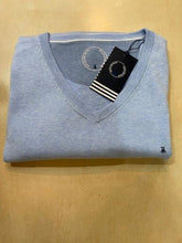 Load image into Gallery viewer, Scot Blue Vince Cotton V-neck SPE21105VI01SB 210 Blue
