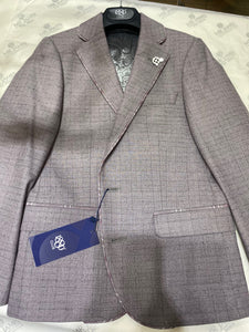 1880 Club Boys Pink Check Jacket 15117